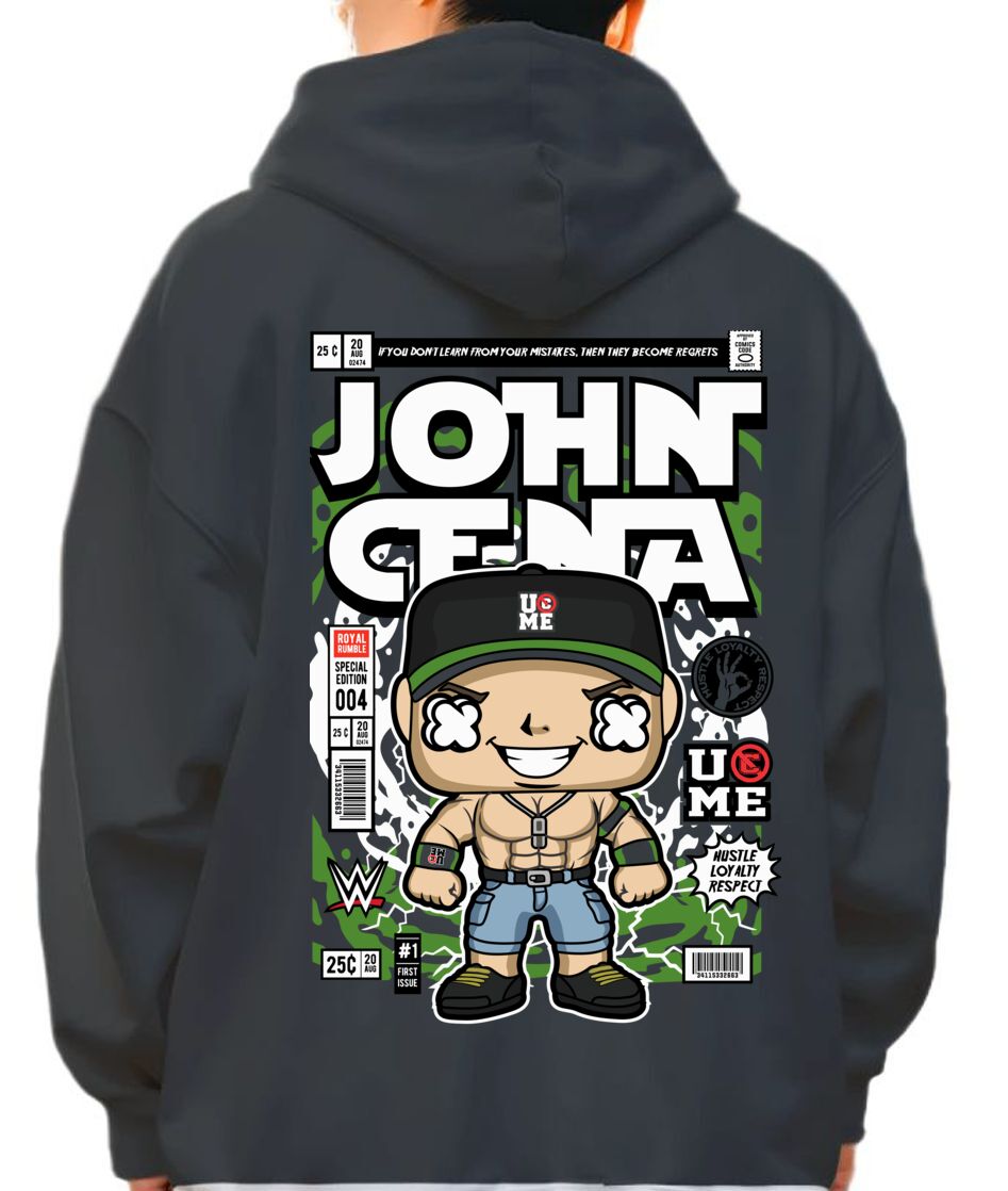 Hoodie John Cena Pop Culture Black