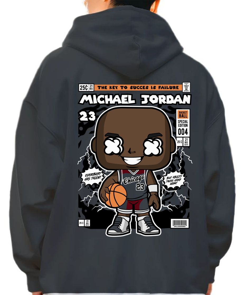 Hoodie Michael Jordan Pop Culture Black