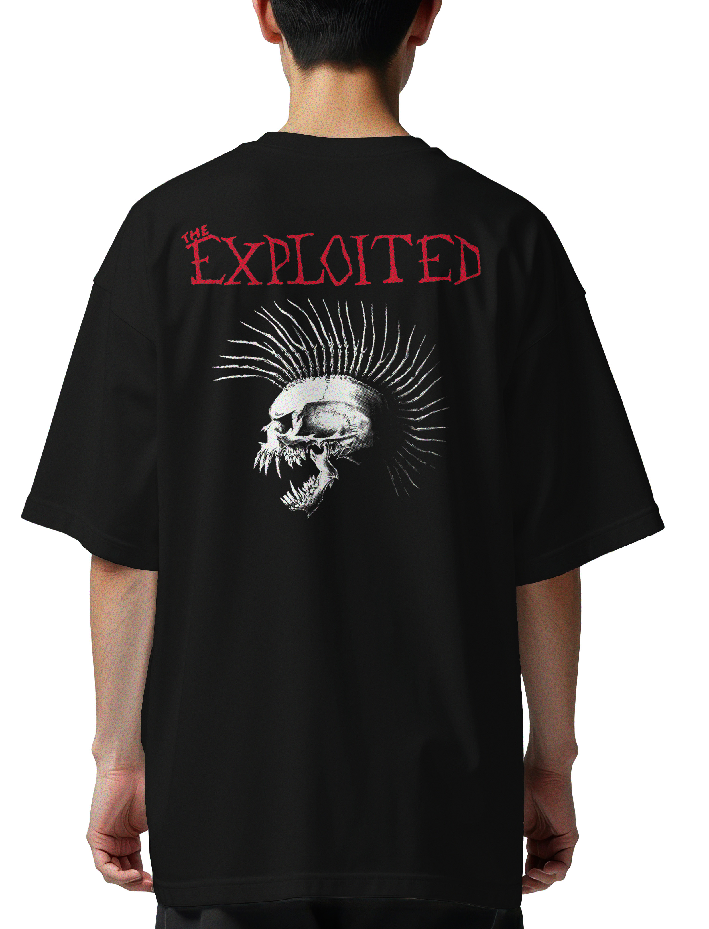 Oversized T-Shirt The Exploited 2 Rock Avenue Black