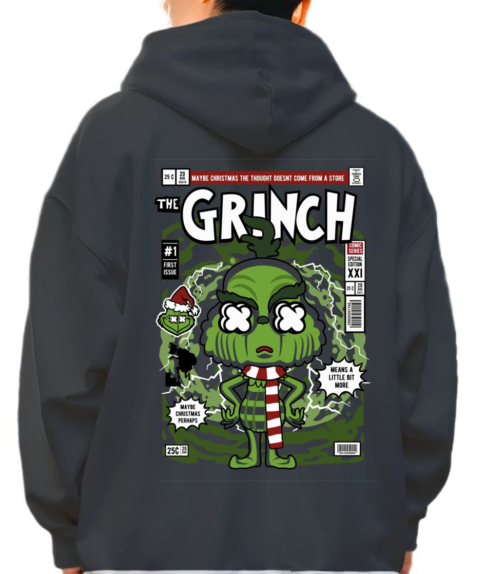 Hoodie The Grinch Pop Culture Black