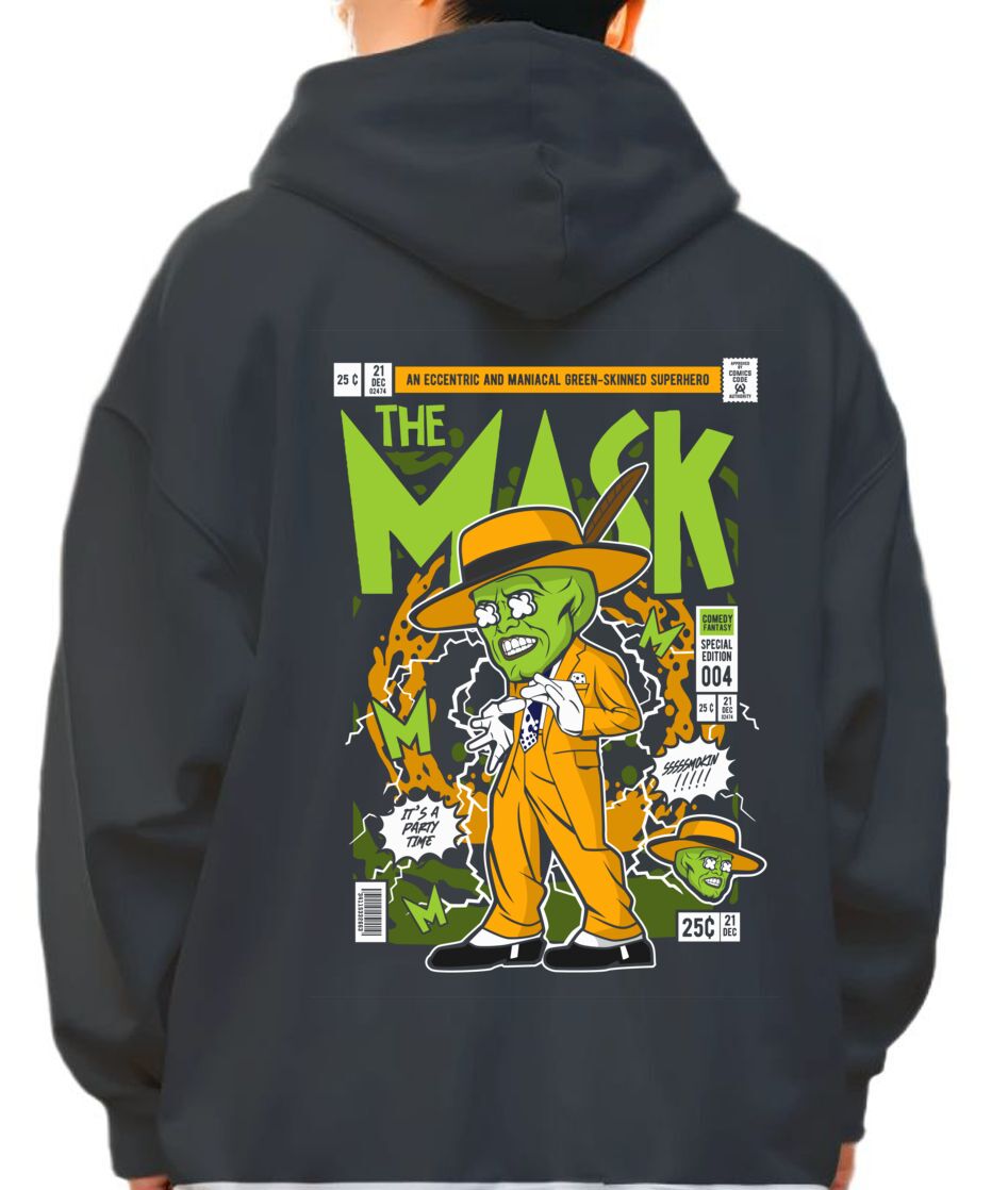 Hoodie The Mask Pop Culture Black