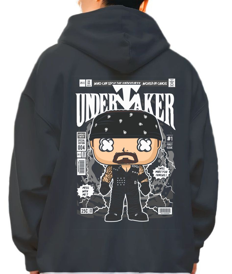 Hoodie Undertaker Pop Culture Black