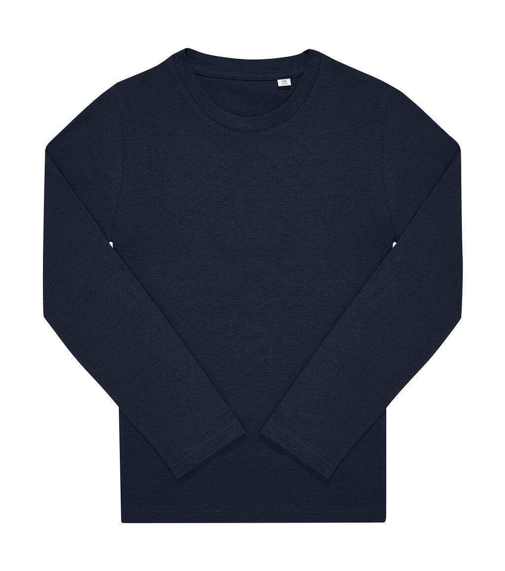 Μακρυμάνικο Παιδικό T-Shirt E150 B & C Navy