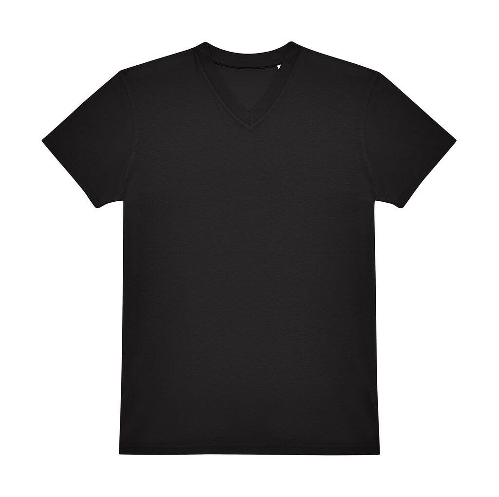 Ανδρικό T-Shirt V-Neck E150 B & C White Black