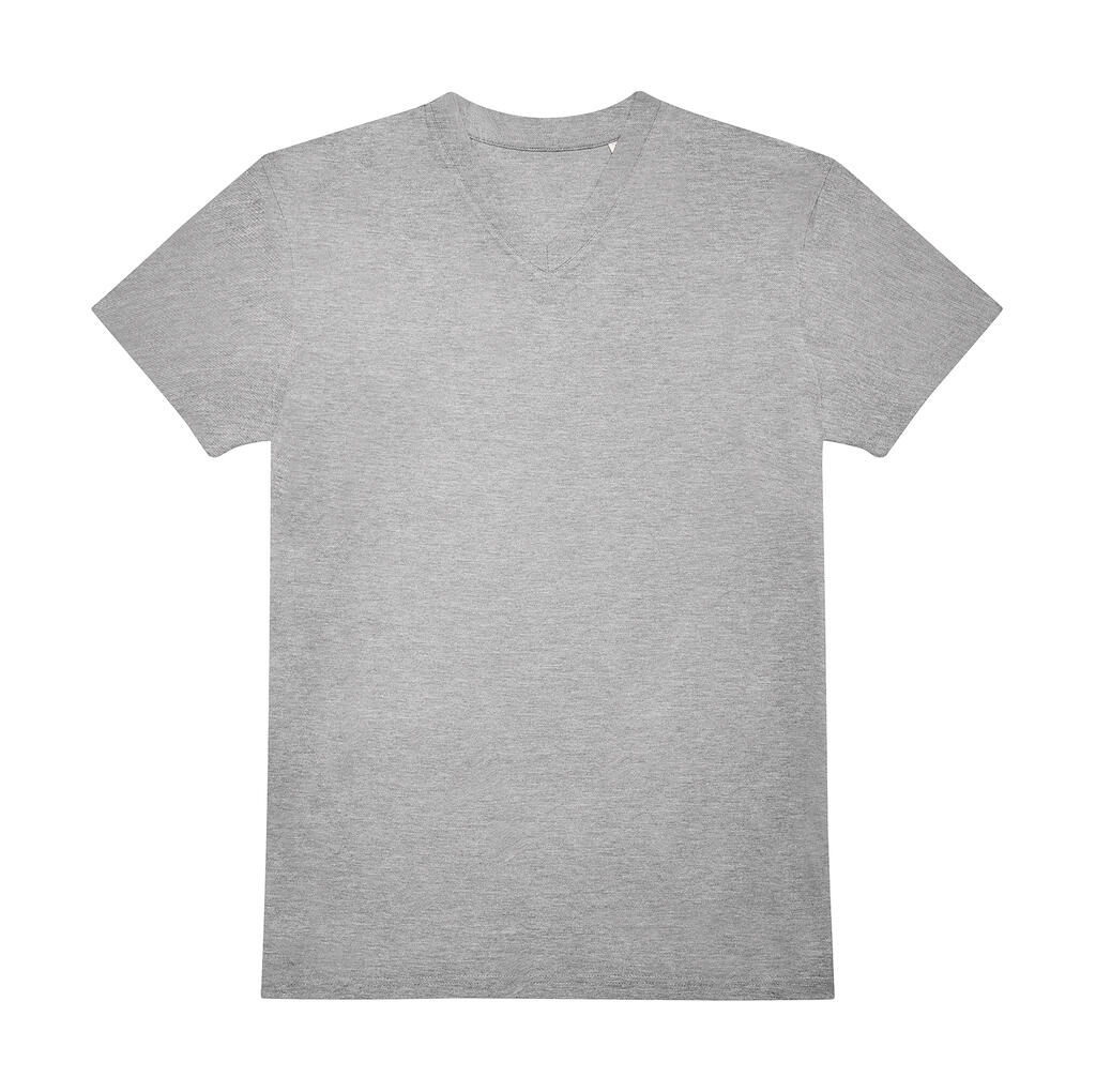 Ανδρικό T-Shirt V-Neck Exact V E150 B & C 03942125 Sport Grey