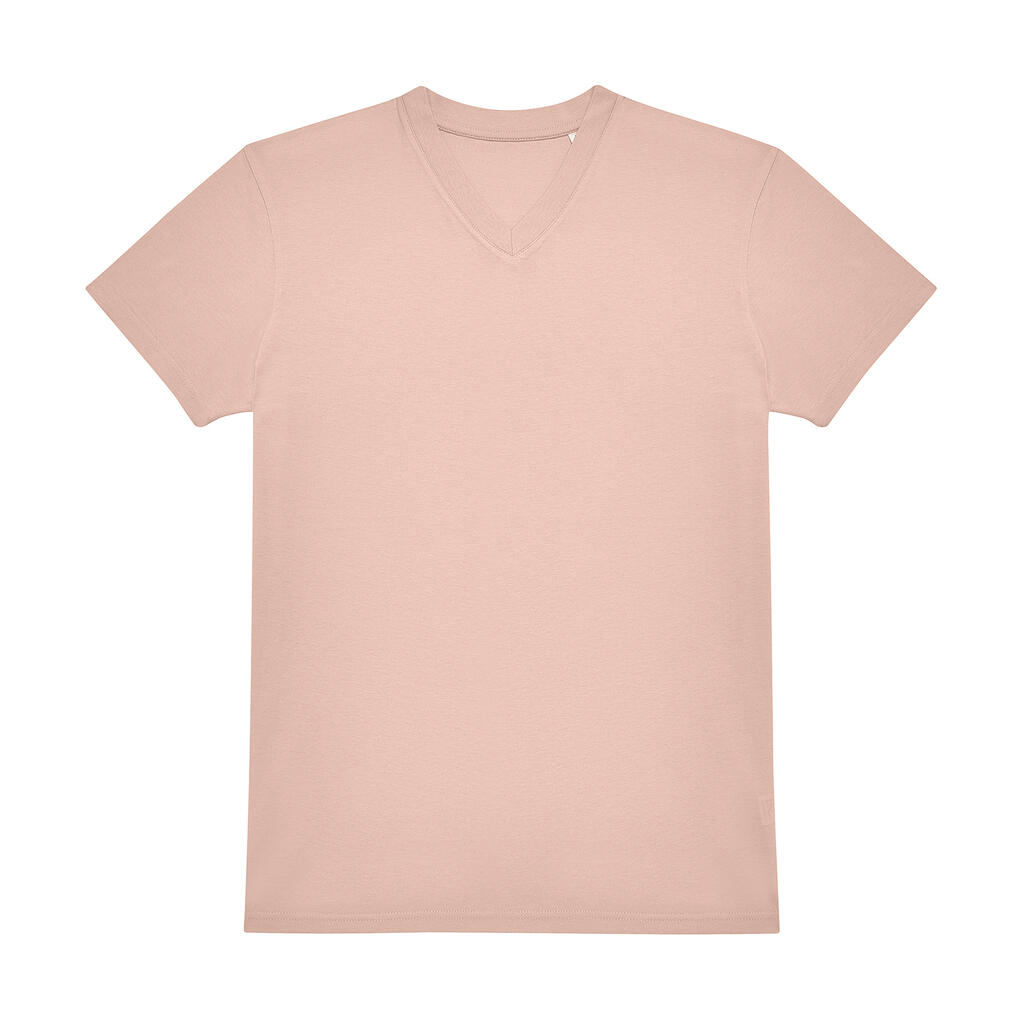 Ανδρικό T-Shirt με V Λαιμόκοψη E150 B & C Soft Rose