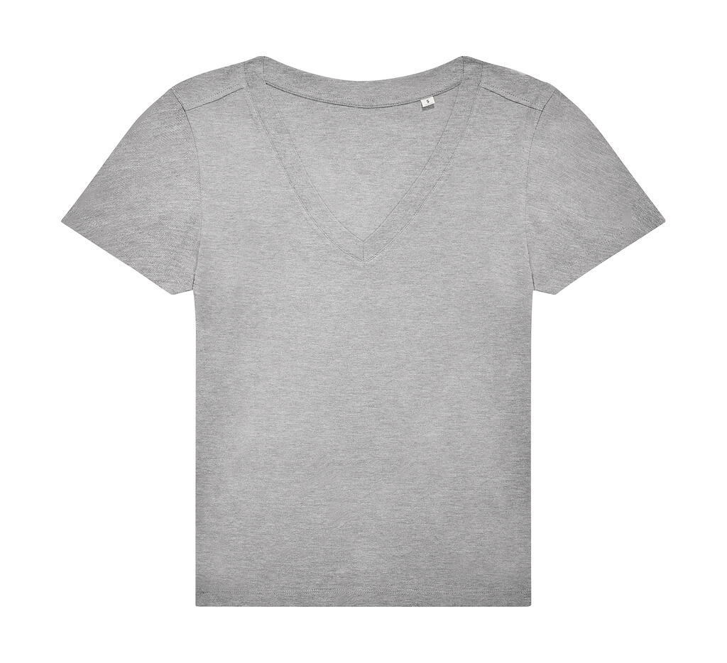 Γυναικείο T-Shirt E150 B & C 04042125 B&C V-Neck Sport Grey