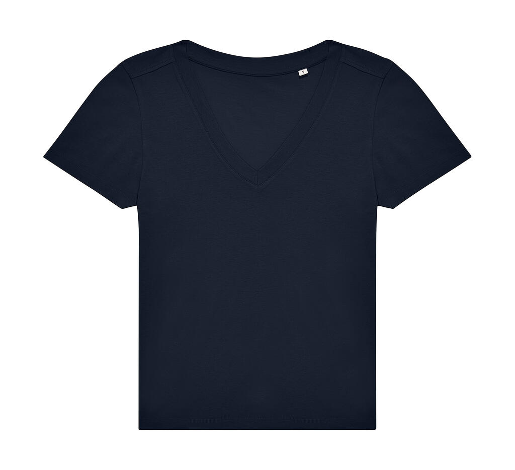 Γυναικείο T-Shirt με V E150 B & C Navy