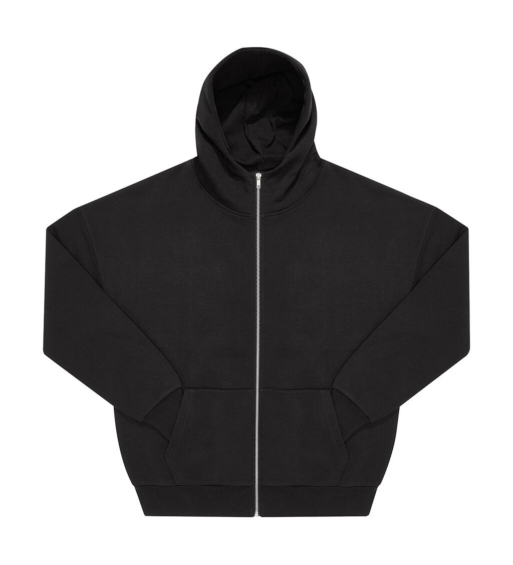 Hoodie Φούτερ με Φερμουάρ Unisex Influence 20942101 B & C Black