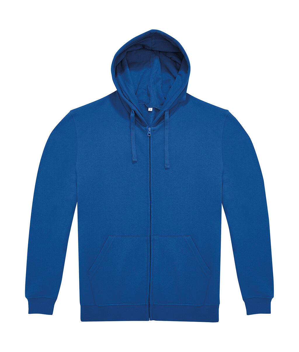 Unisex Hoodie Φούτερ με Φερμουάρ ID.224 B & C Royal Blue