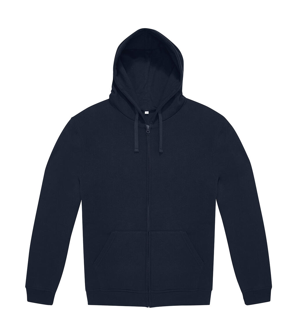 Unisex Hoodie Φούτερ με Φερμουάρ ID.334 B & C Navy