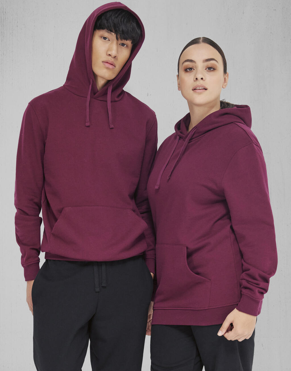 Unisex Φούτερ με Κουκούλα Hoodie Id 223 B C White ανδρικά Simple Wear