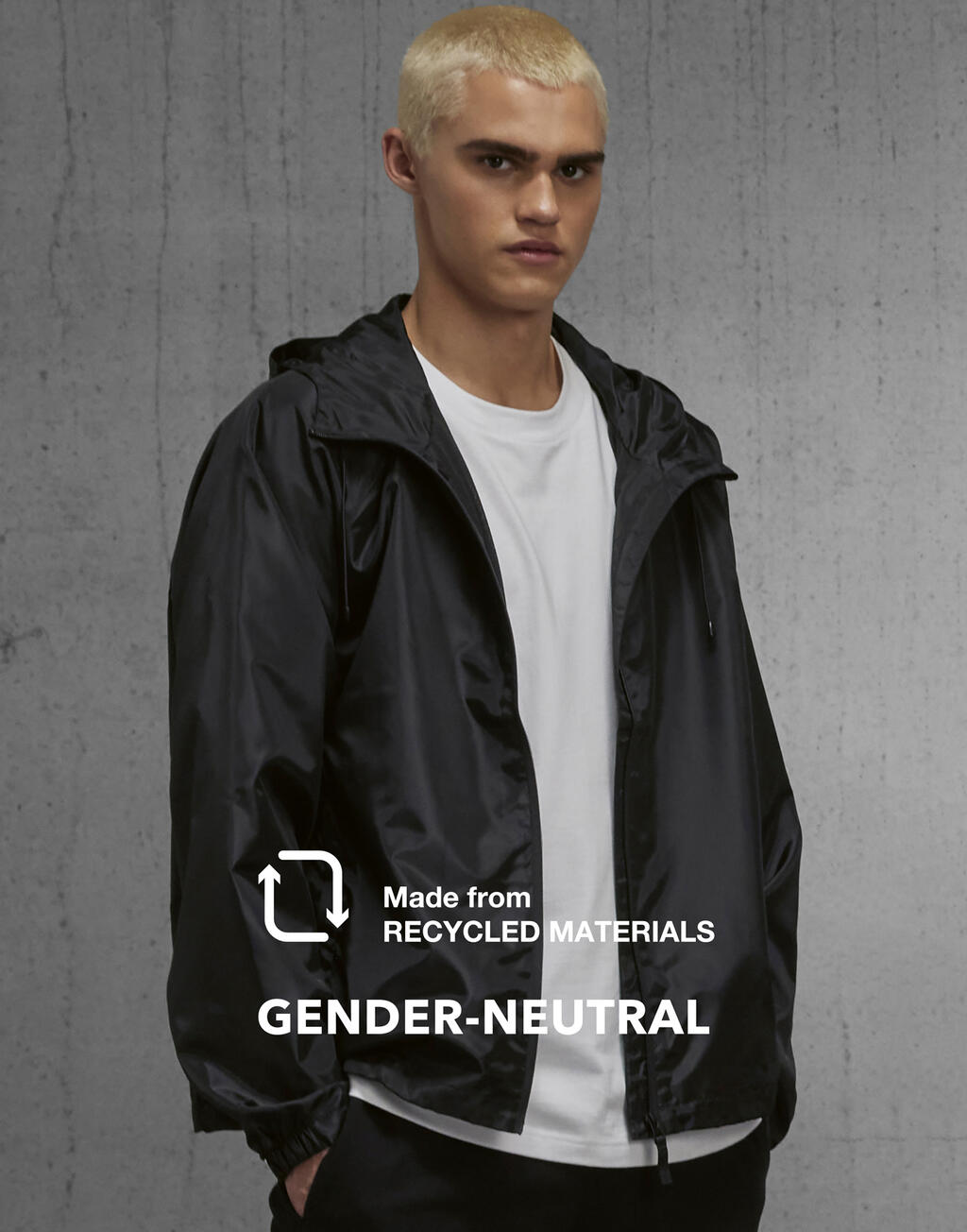 Αντιανεμικό 45042300 B C Reset Unisex Royal Blue ανδρικά Μπουφάν Simple Wear