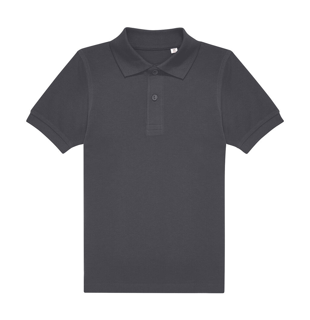 Παιδικό Μπλουζάκι Polo 180 B&C My Polo 180 Dark Grey