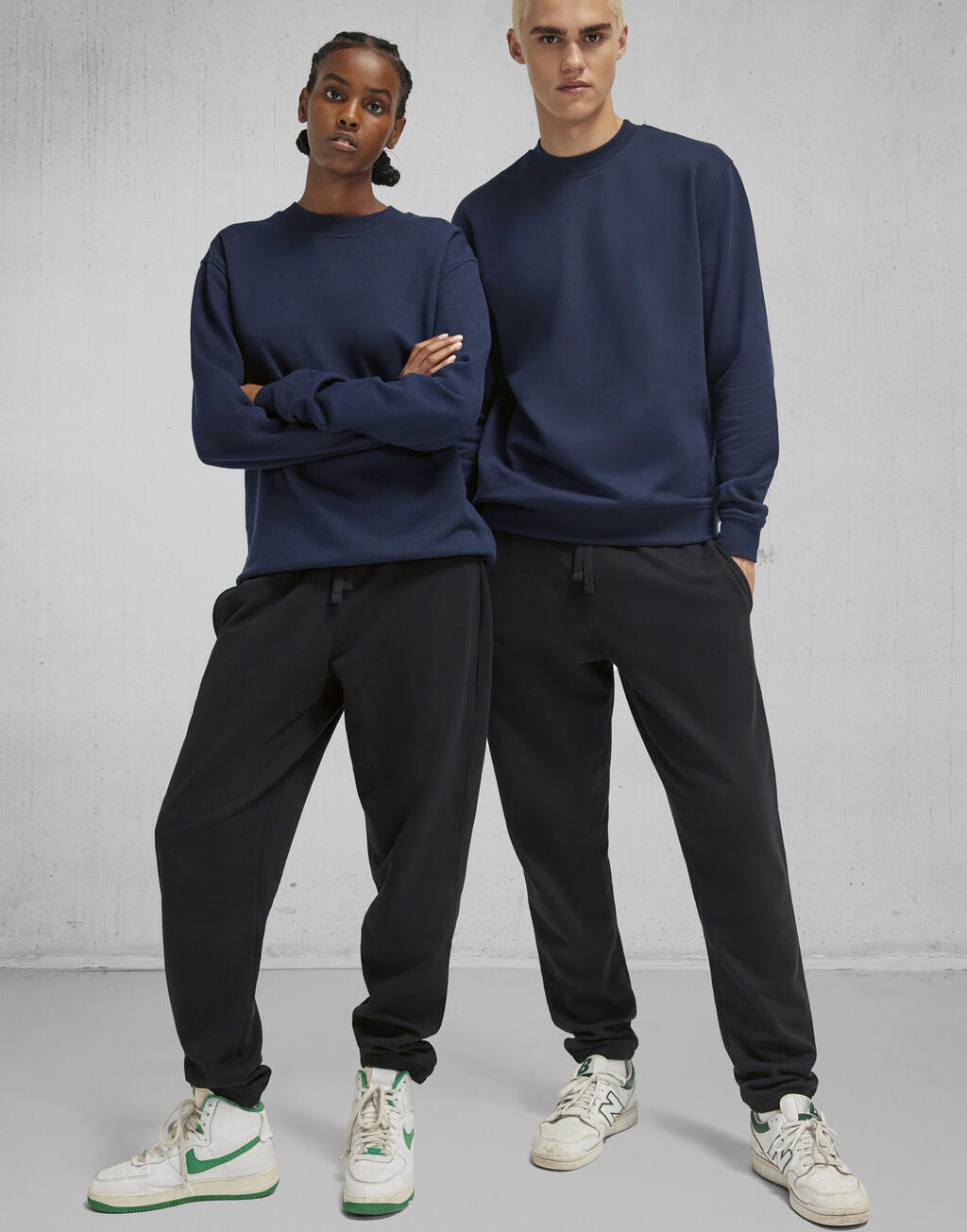 Παντελόνι Φόρμας Unisex Id 000 B C Navy ανδρικά Παντελόνια Simple Wear