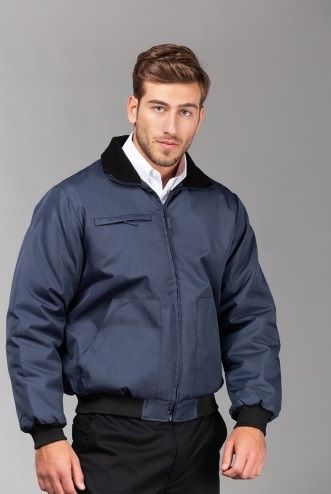 Μπουφάν Oxford Fly-00104 About Basics Navy ανδρικά Simple Wear