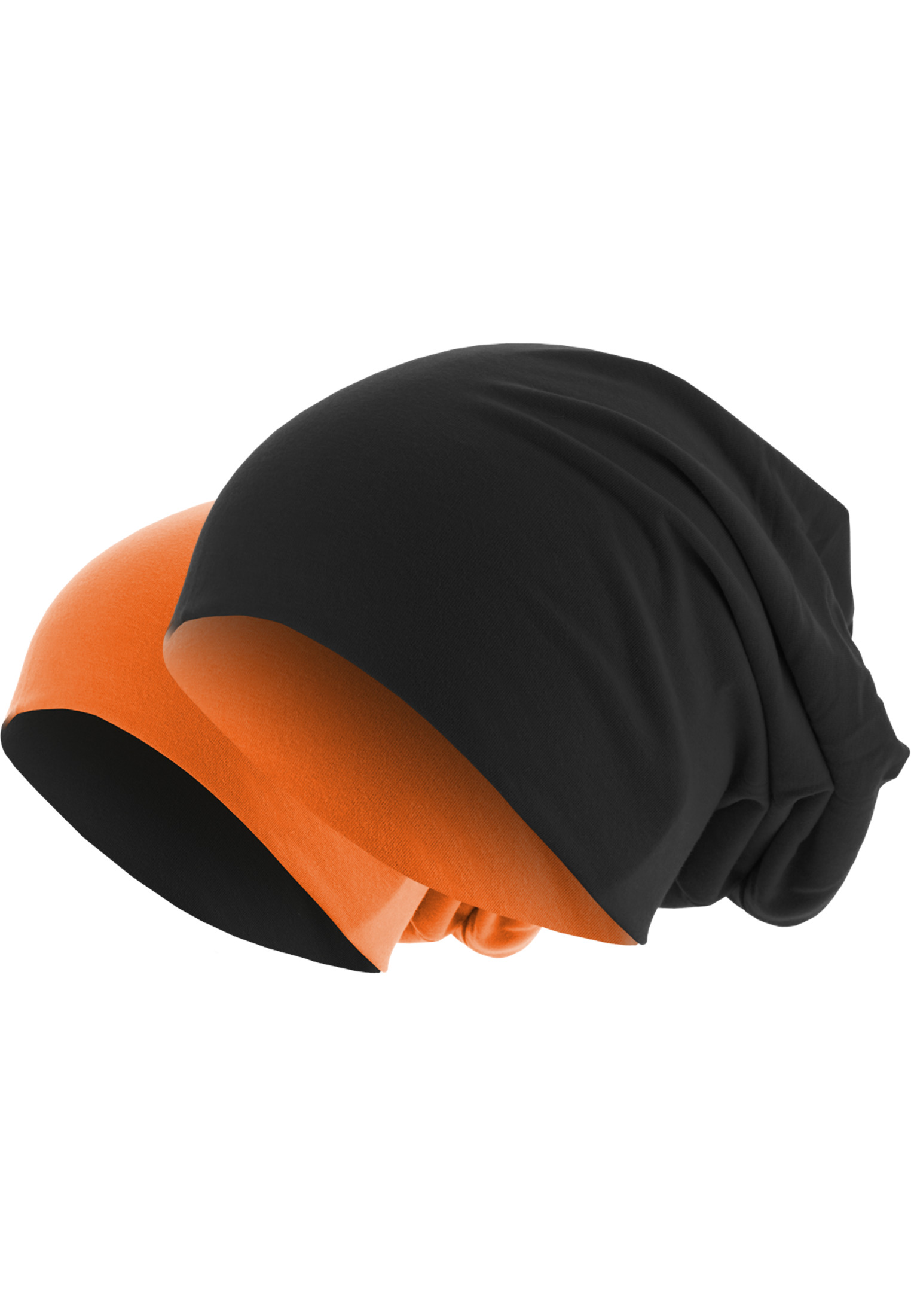 Σκούφος Jersey Beanie 10377-00485 Mstrds Blk Neonorange αξεσουάρ Σκούφοι Simple Wear