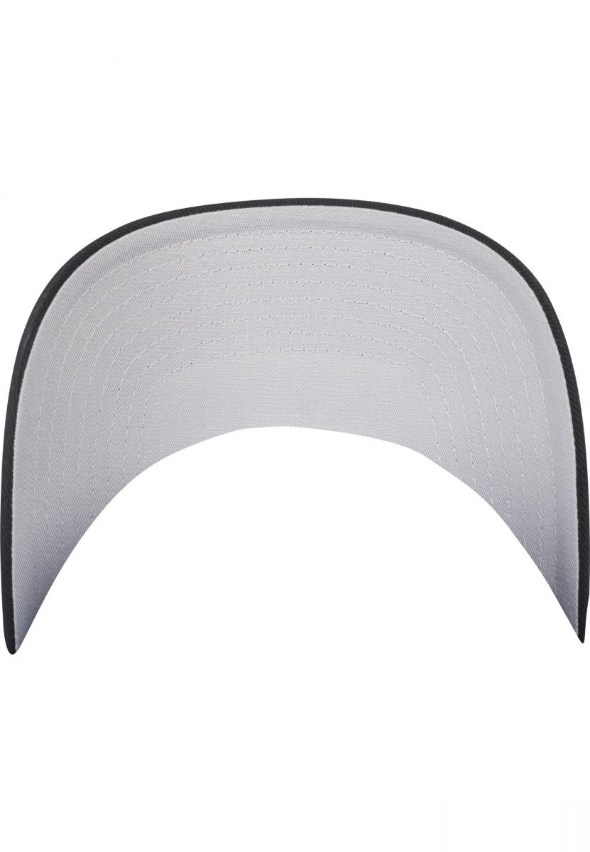 Brushed Twill Flexfit 6377-00007 Black αξεσουάρ Καπέλα Simple Wear