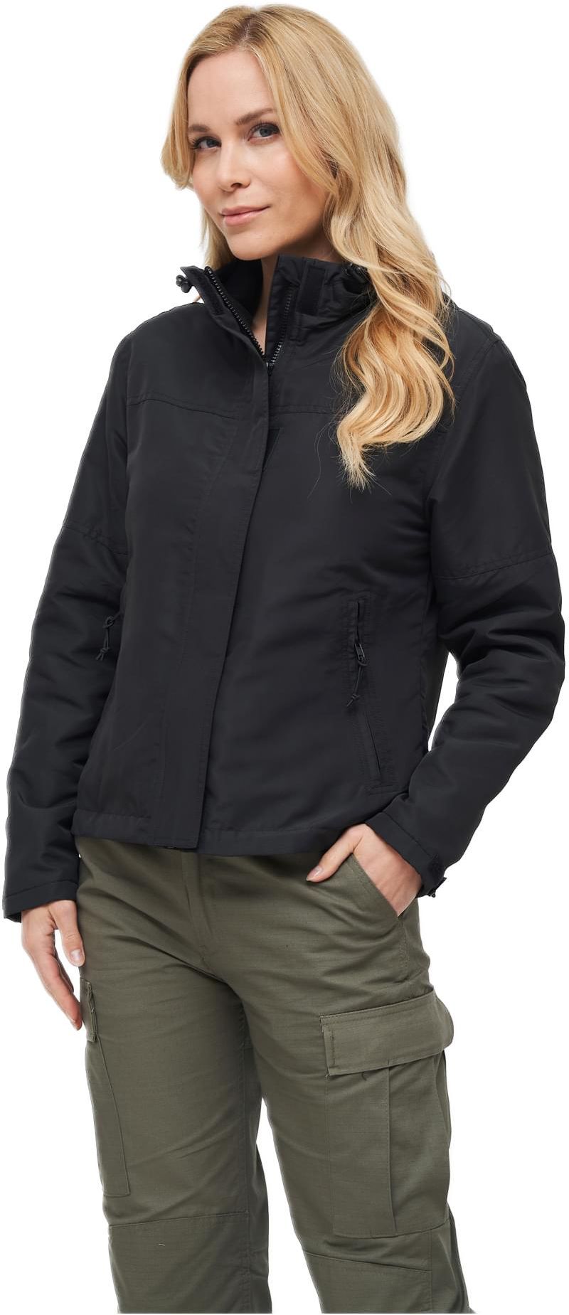 Γυναικείο Αντιανεμικό Μπουφάν Brandit BD33113-00007 Frontzip Black Black
