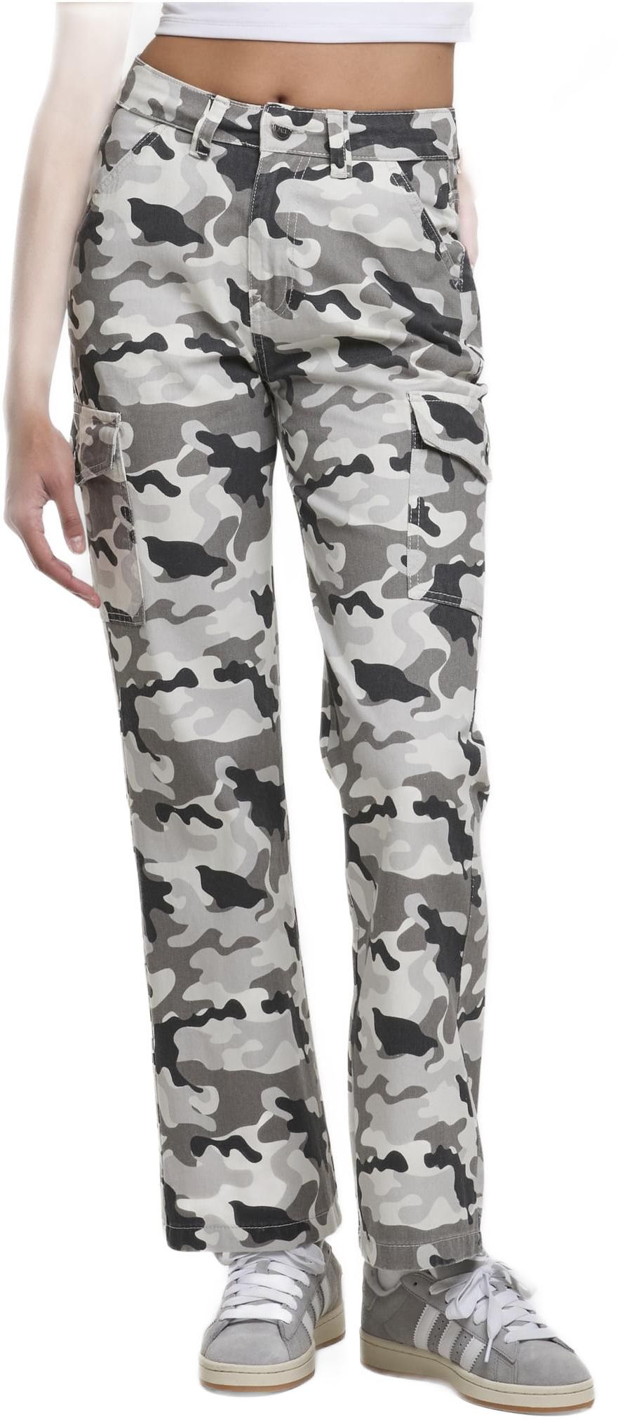 Παντελόνι Jeans Straight Fit DFLJS197-00777 DEF Black Camo