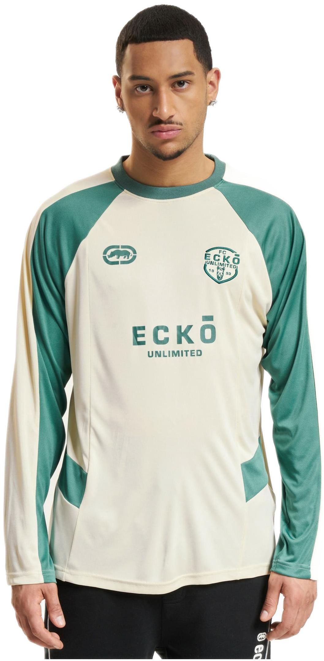 Αθλητική Μακρυμάνικη Μπλούζα ECKOLS1003-14491 Ecko Unltd. sand/green