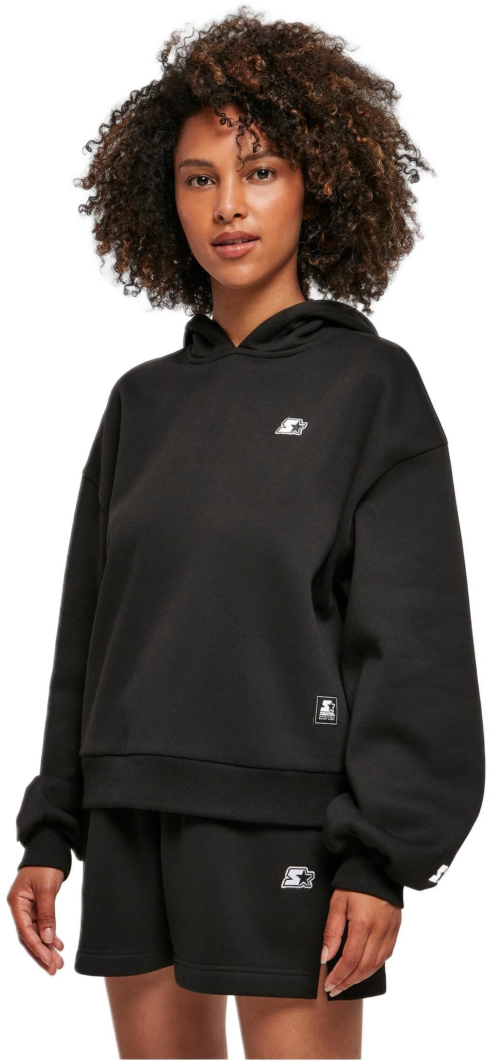 Ladies Starter Essential Oversized Hoody Starter Black Label ST228-00007 black