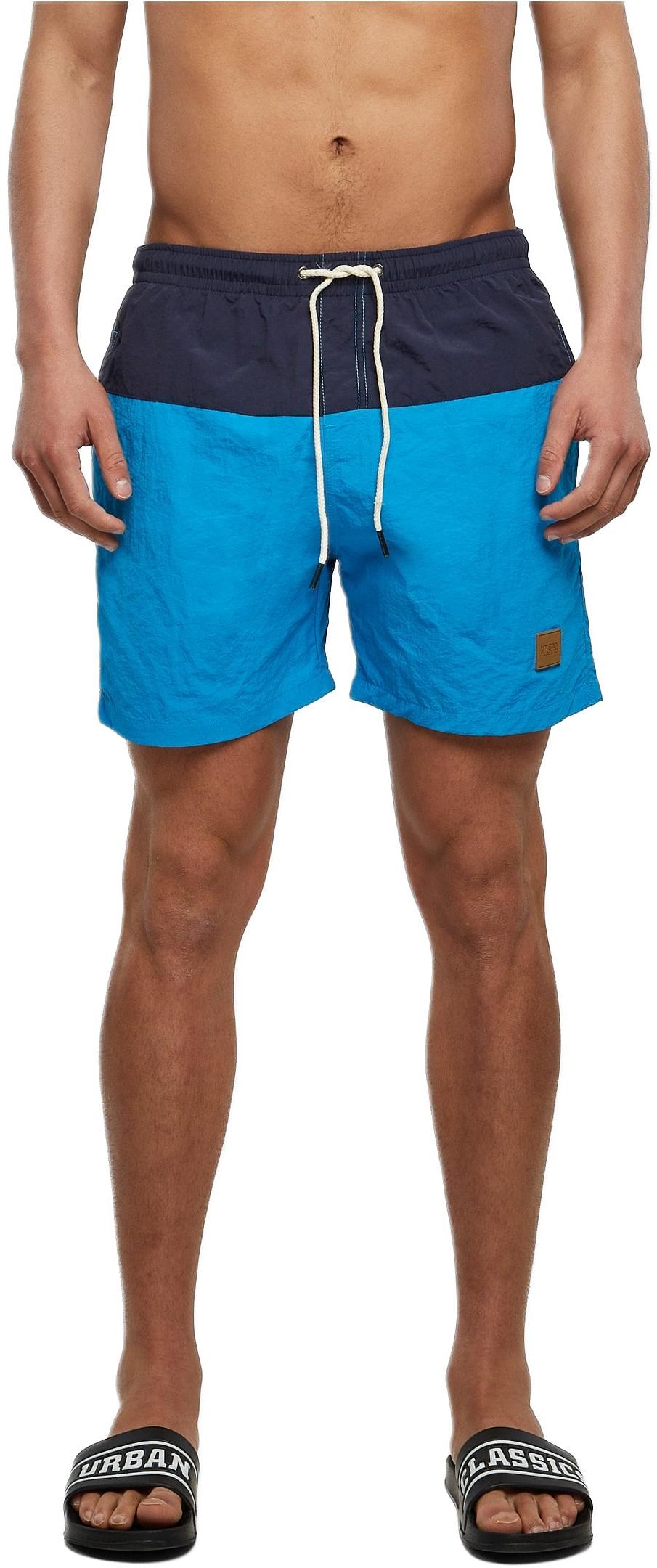 Μαγιό Urban Classics TB1026-00685 Block Swim Shorts nvy/tur