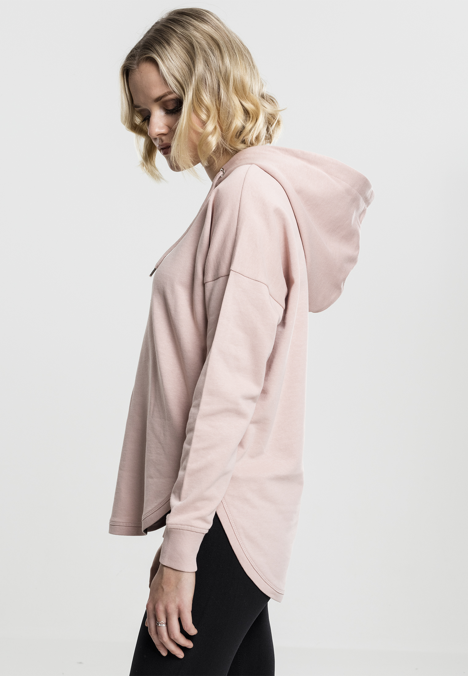 Γυναικείο Φούτερ Ladies Oversized Terry Hoody TB1308 Urban Classics Light Rose