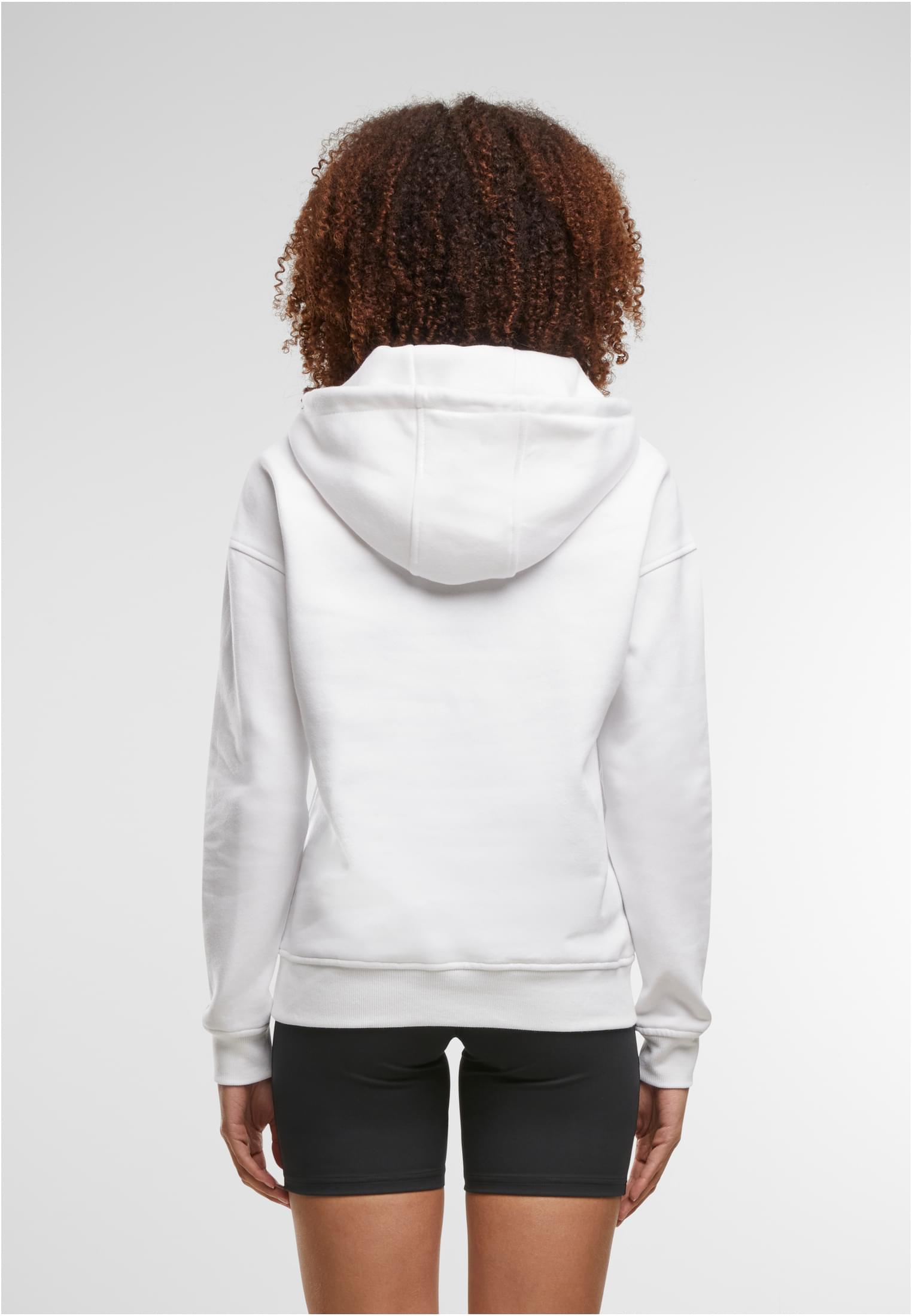 Γυναικείο Φούτερ με Κουκούλα TB1524-00220 Urban Classics White