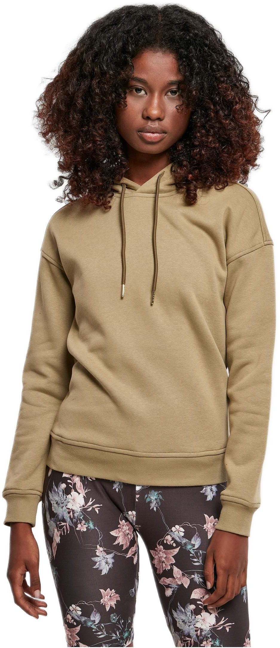Γυναικείο Φούτερ με Κουκούλα TB1524-00472 Urban Classics Khaki