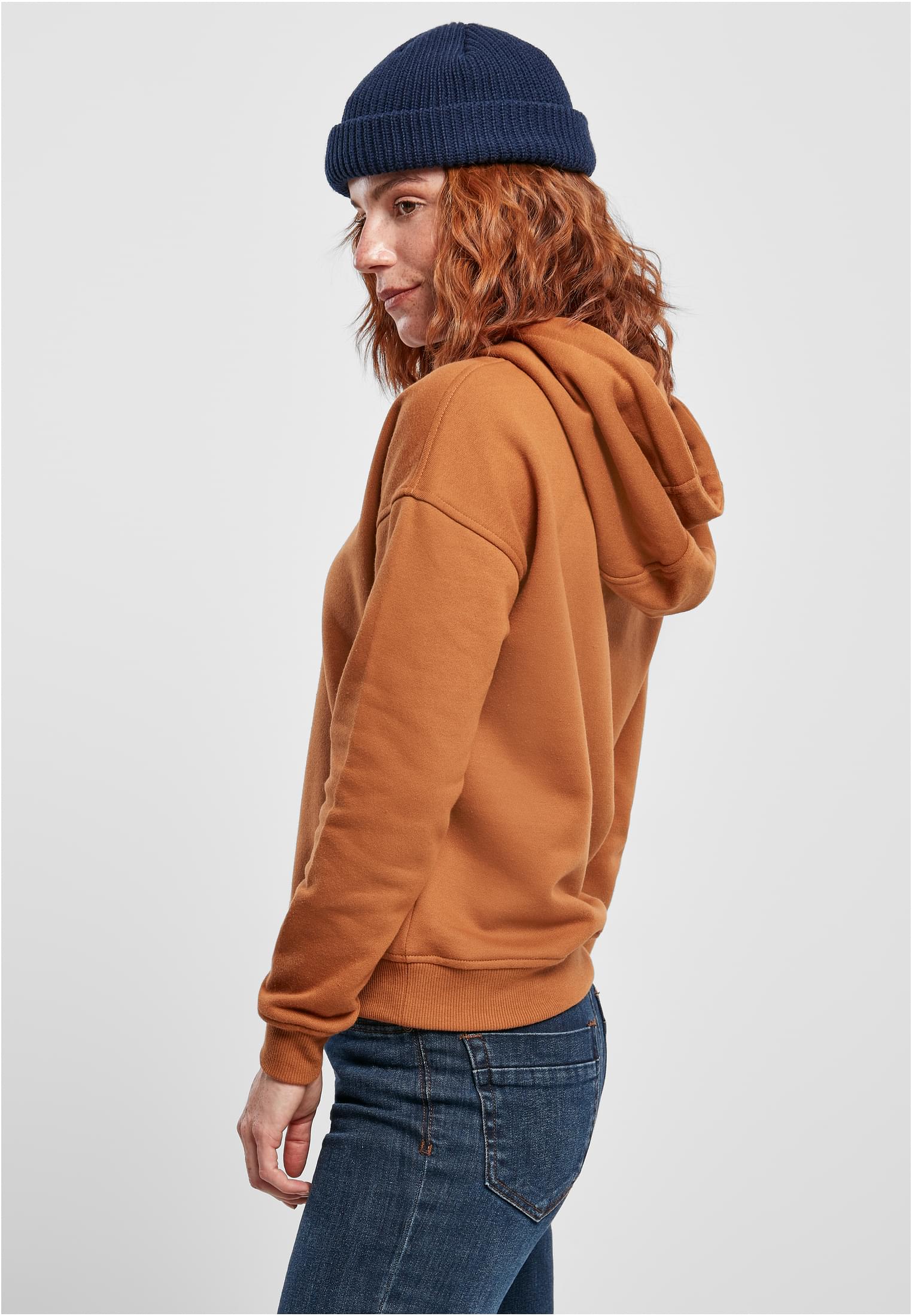 Γυναικείο Φούτερ με Κουκούλα TB1524-00786 Urban Classics Toffee