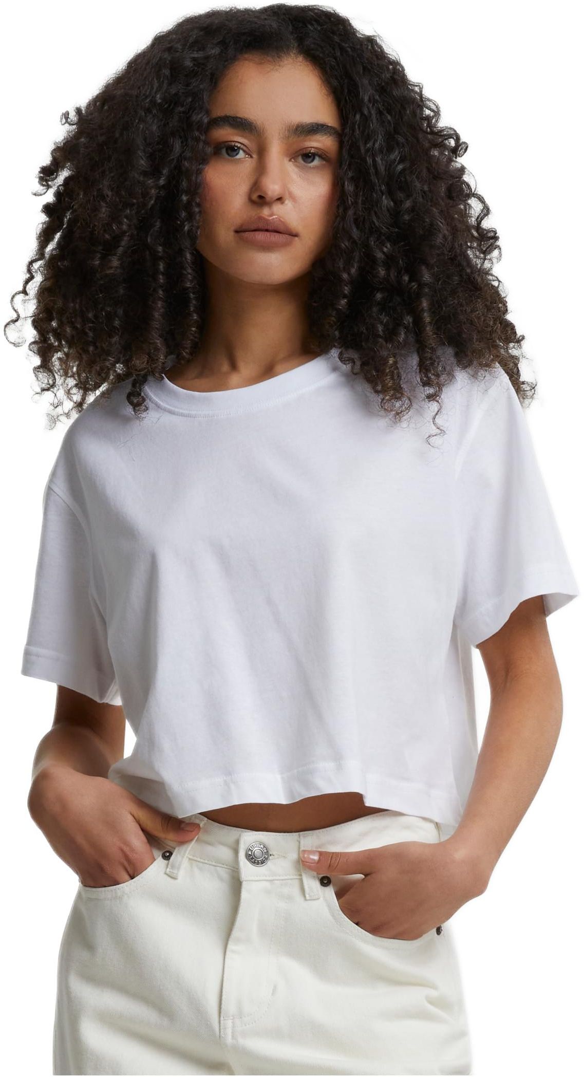 Γυναικείο T-Shirt Ladies Short Oversized Tee TB1555-00220 Urban Classics White