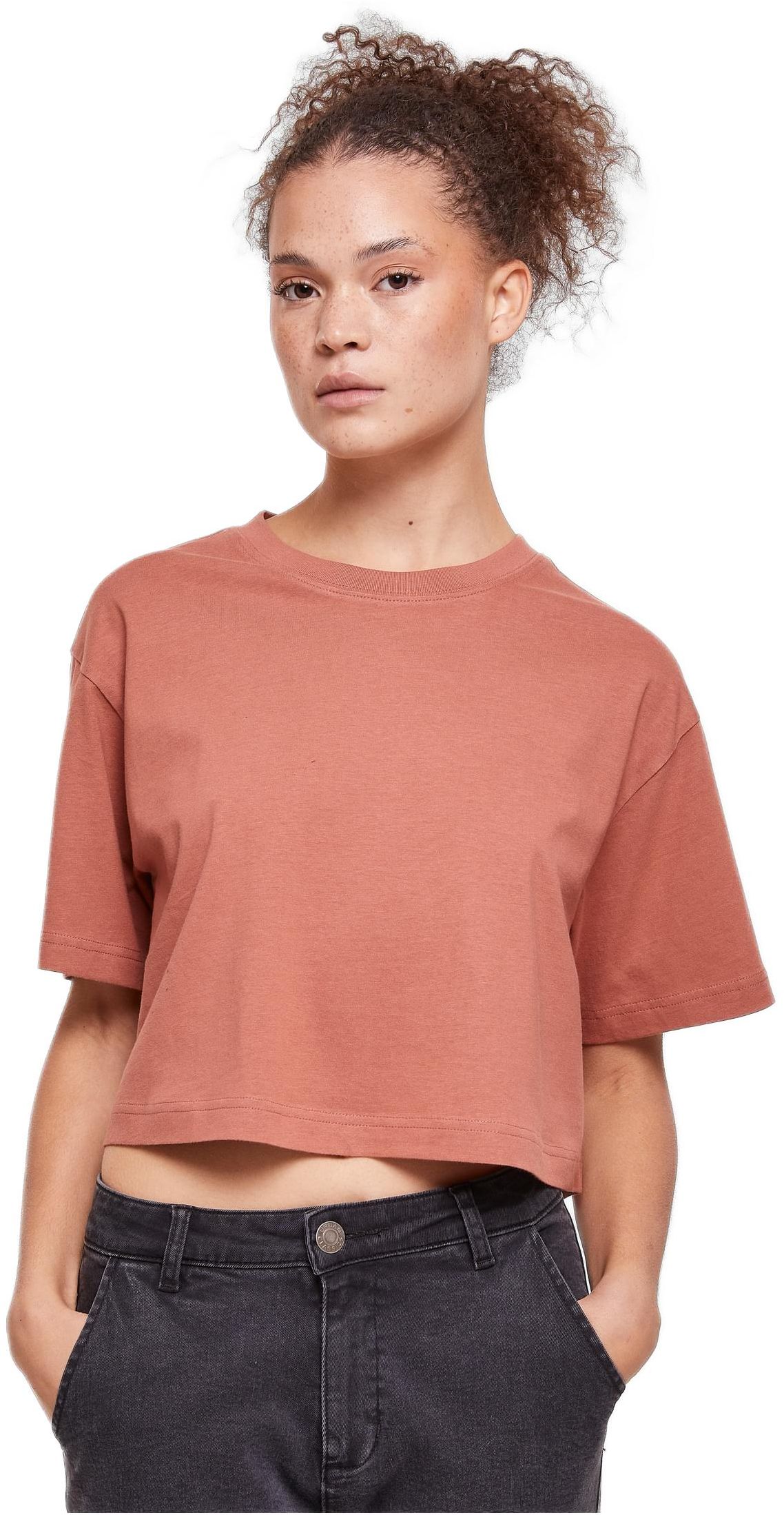 Γυναικείο T-Shirt Ladies Short Oversized Tee TB1555 Urban Classics Terracotta