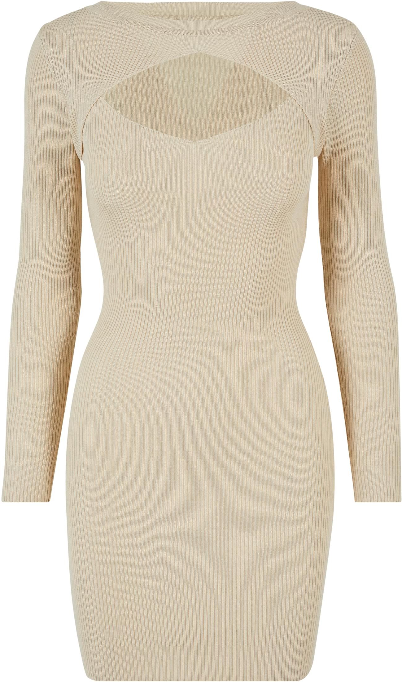 Γυναικείο Φόρεμα Cut Out TB1742 Urban Classics μαύρο Sand
