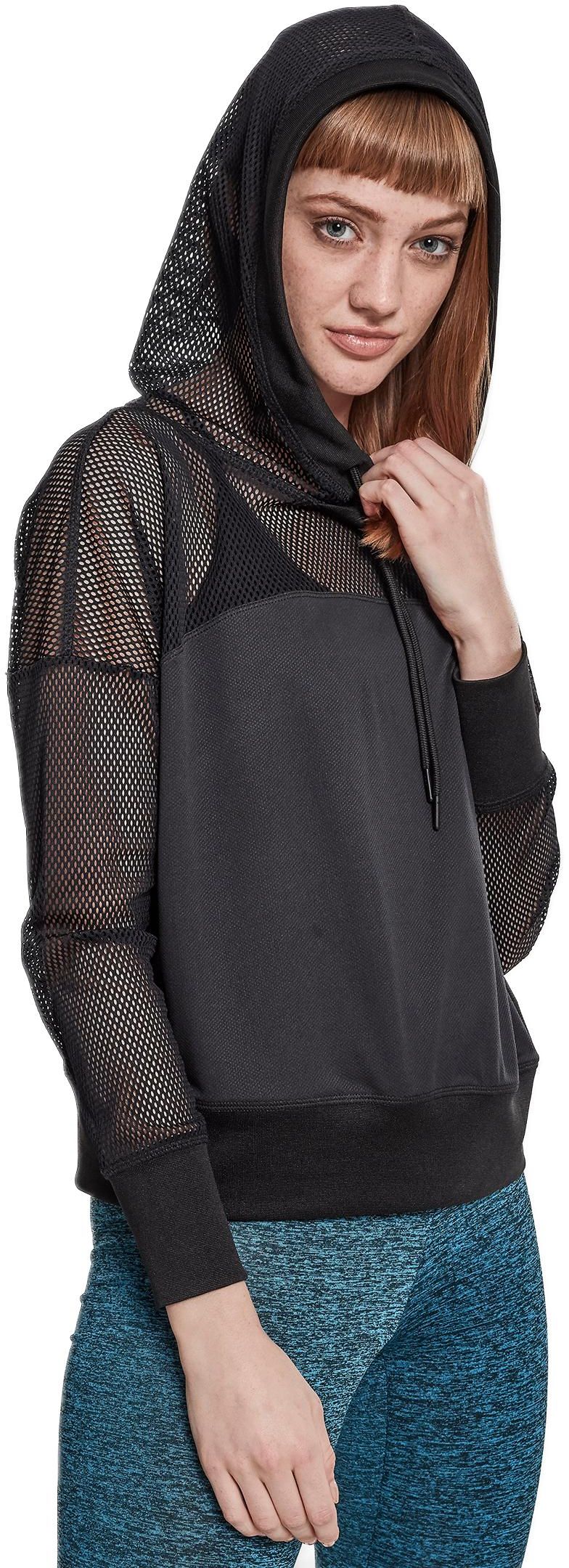 Γυναικείο Φούτερ Δίχτυ TB2027 Urban Classics Black