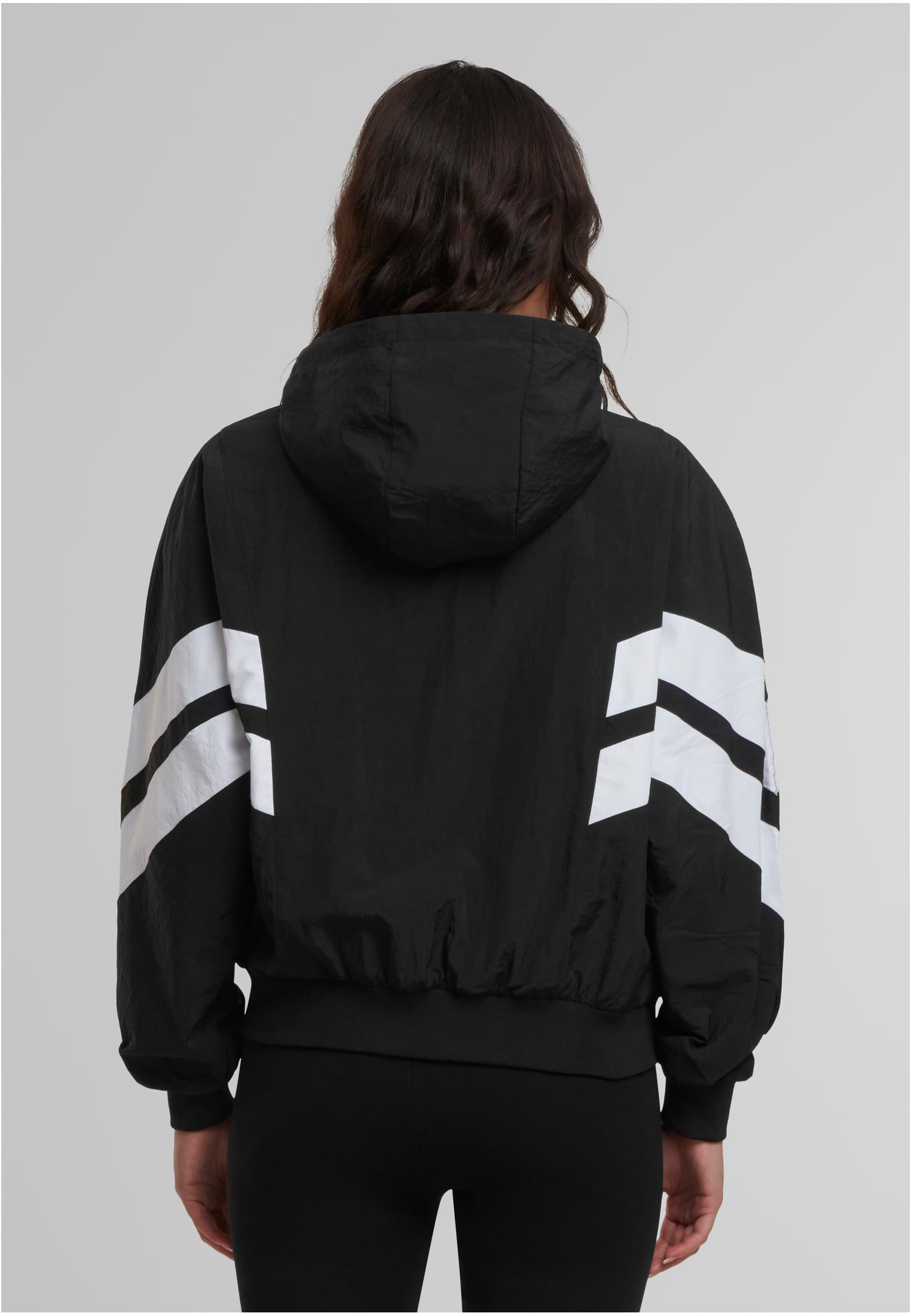 Γυναικείο Μπουφάν Batwing TB2664 Urban Classics Black blk/wht