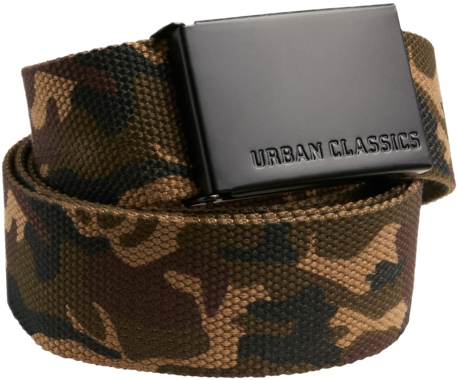 Ζώνη Canvas TB305-00459 Urban Classics woodcamo/blk