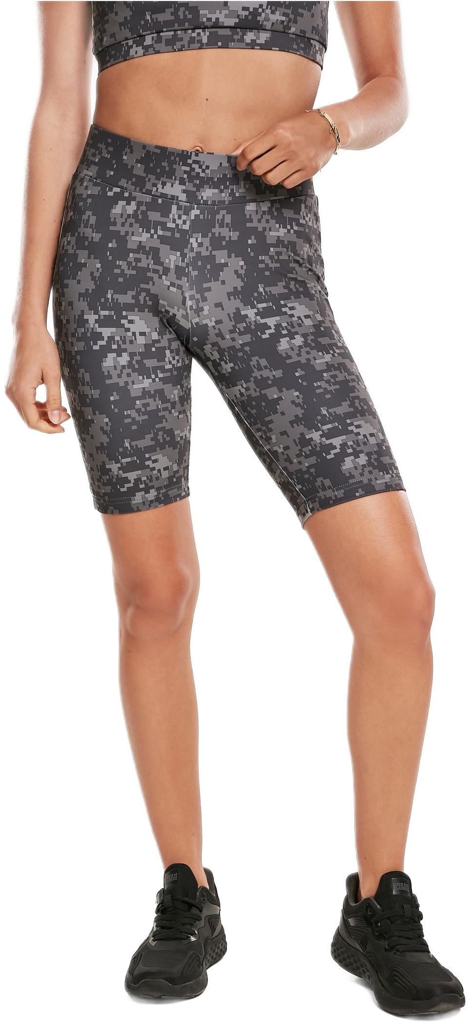 Γυναικείο Ποδηλατικό Σορτς TB3423-02680 Urban Classics Camo Tech Legging Dark Digital Camo