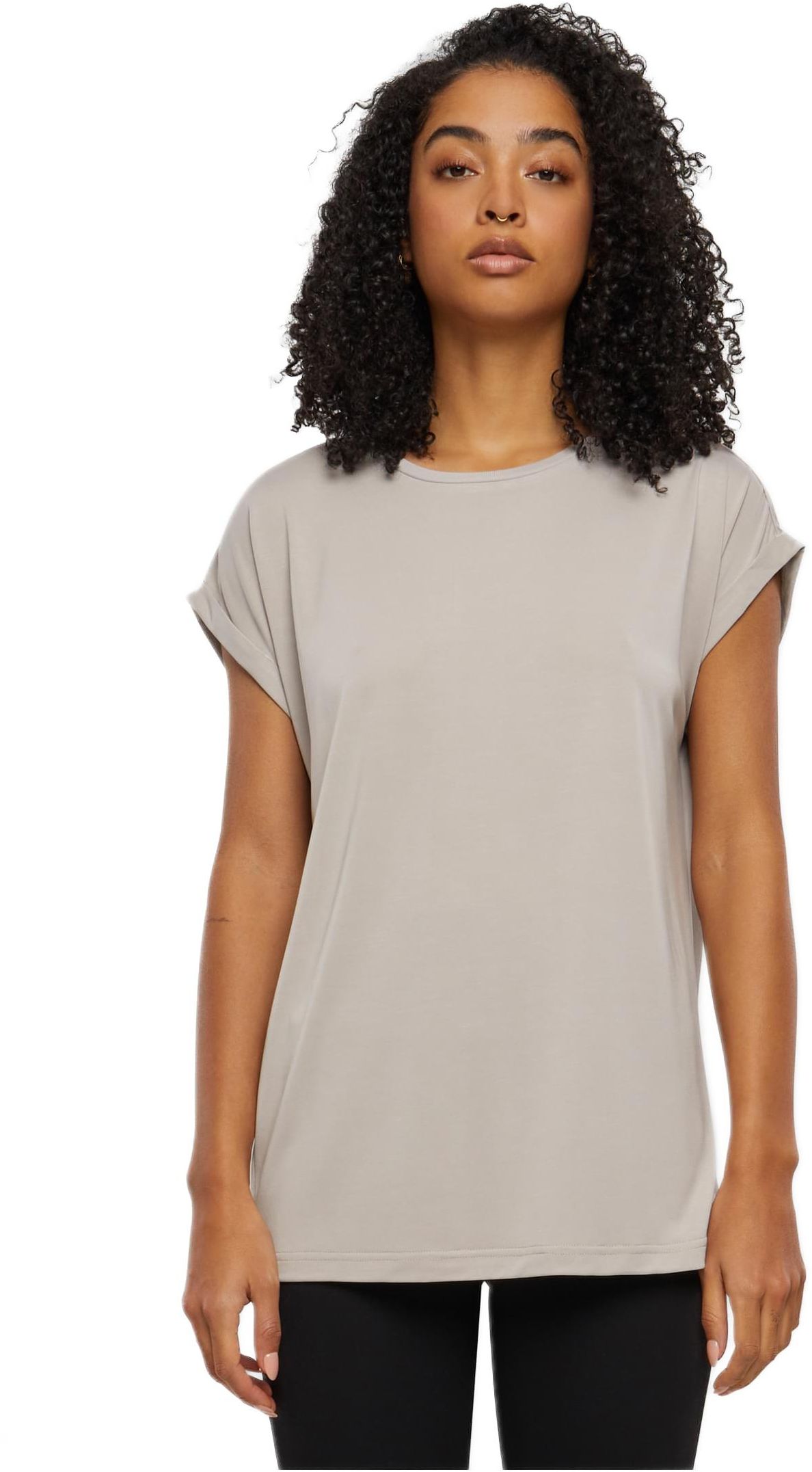 Γυναικείο T-Shirt Modal Extended Shoulder TB4092-01325 Urban Classics Cloud