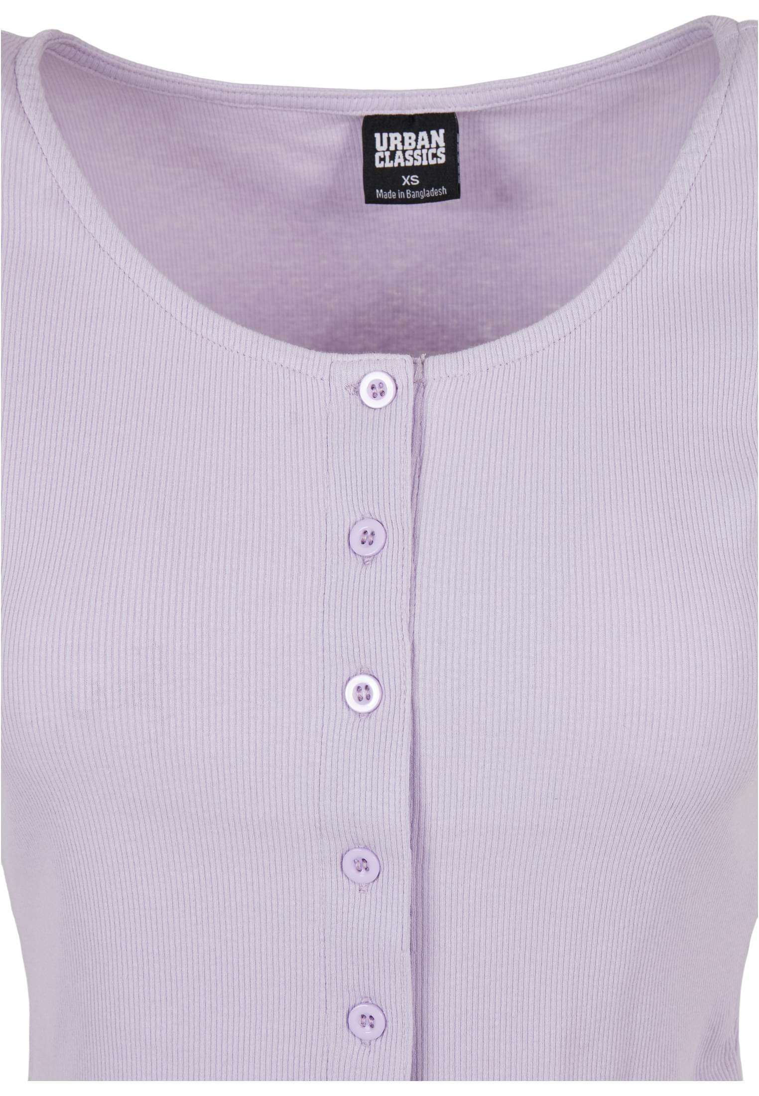 Γυναικείο Cropped T-Shirt με Κουμπιά TB4103 Urban Classics Lilac