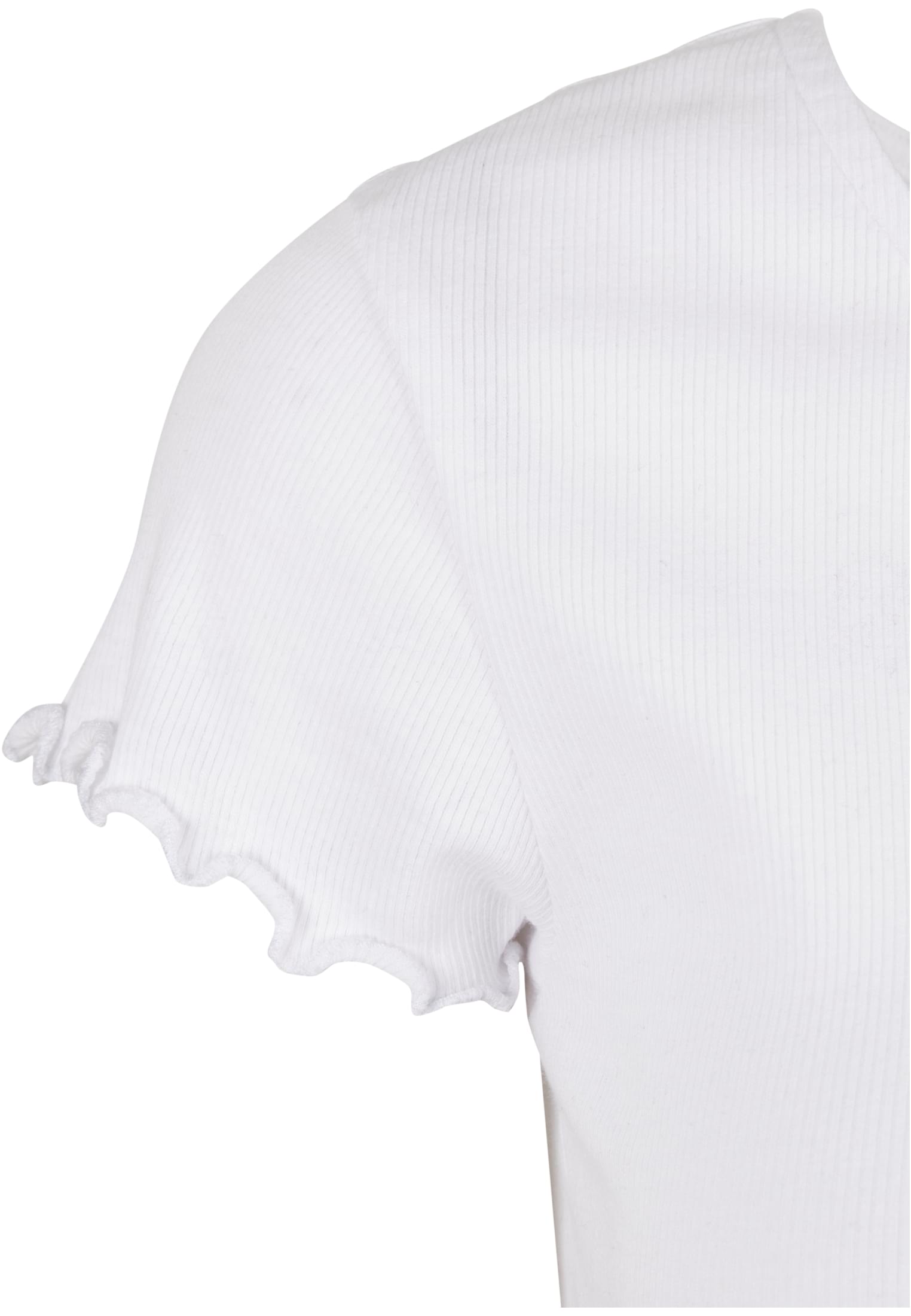 Γυναικείο Cropped T-Shirt με Κουμπιά TB4103 Urban Classics White