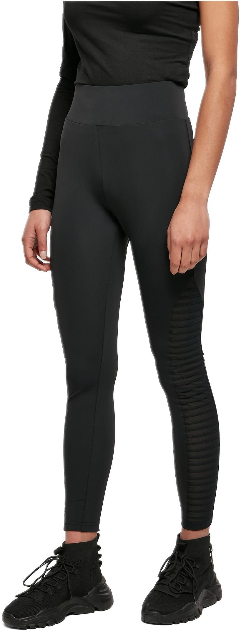 Γυναικείο Ψηλόμεσο Κολάν Biker TB4529 Urban Classics Black