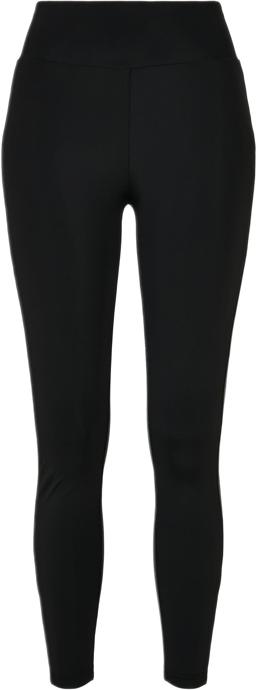 Γυναικείο Ψηλόμεσο Κολάν Shiny Stripe TB4556-00825 Urban Classics Black/Black