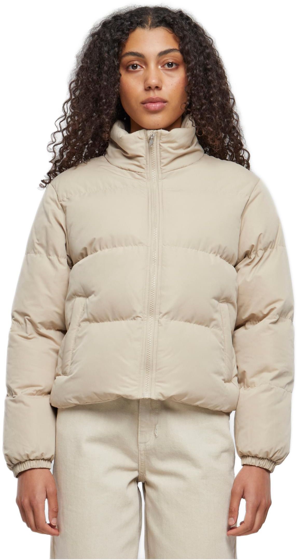Γυναικείο Κοντό Μπουφάν Puffer TB4759 Urban Classics Wetsand