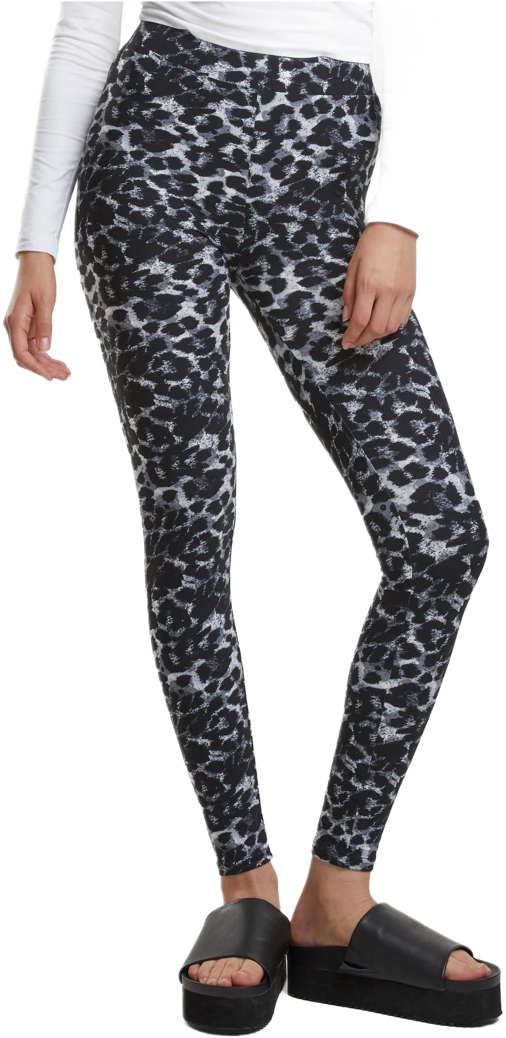 Γυναικείο Κολάν Soft AOP Leggings TB4771 Urban Classics blackleo
