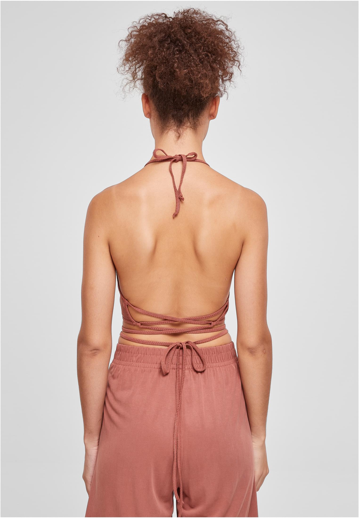 Γυναικείο Cropped Top Rib TB4786-04420 Urban Classics Terracotta