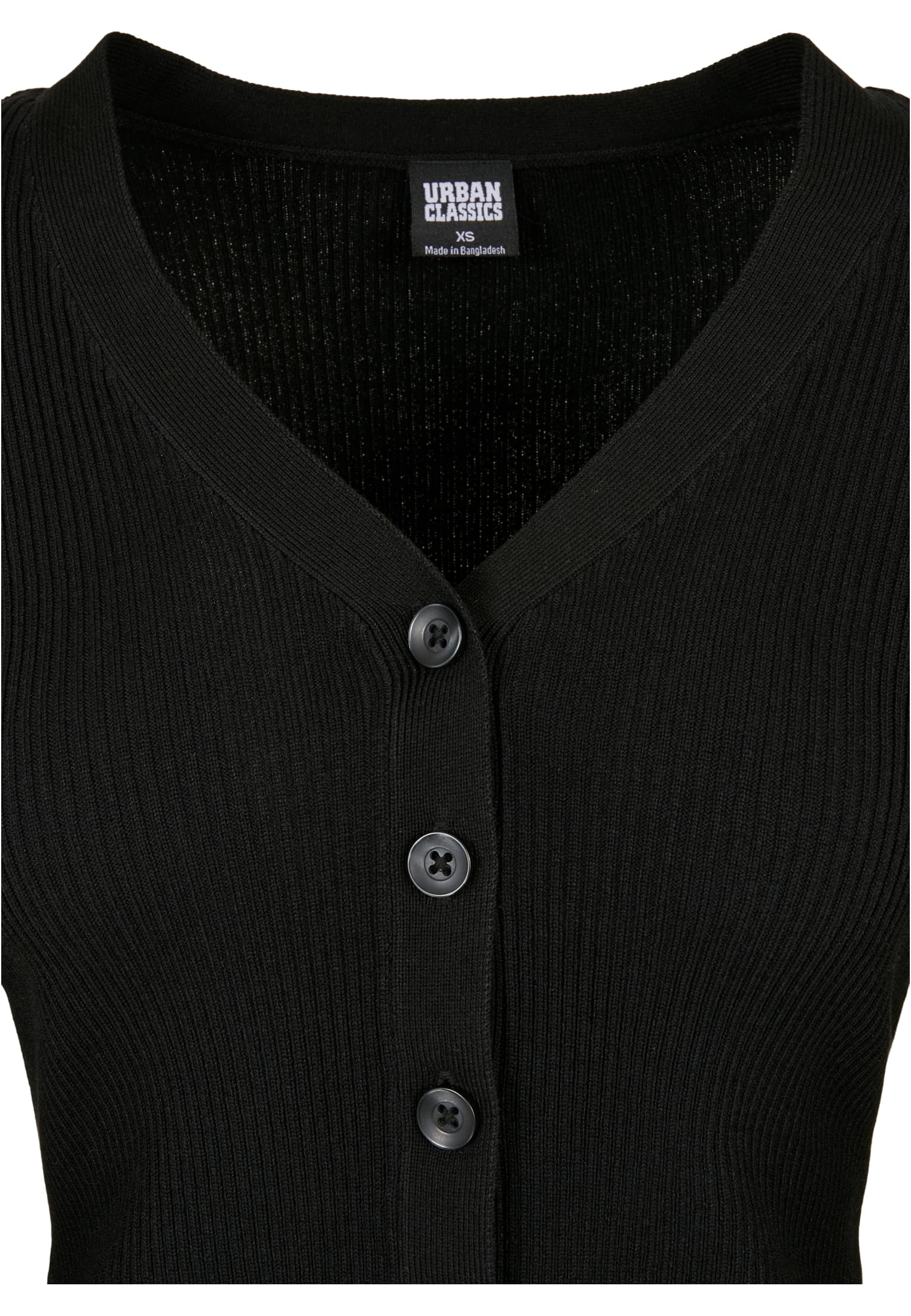Γυναικεία Πλεκτή Ζακέτα Rib TB4806 Urban Classics Black Black