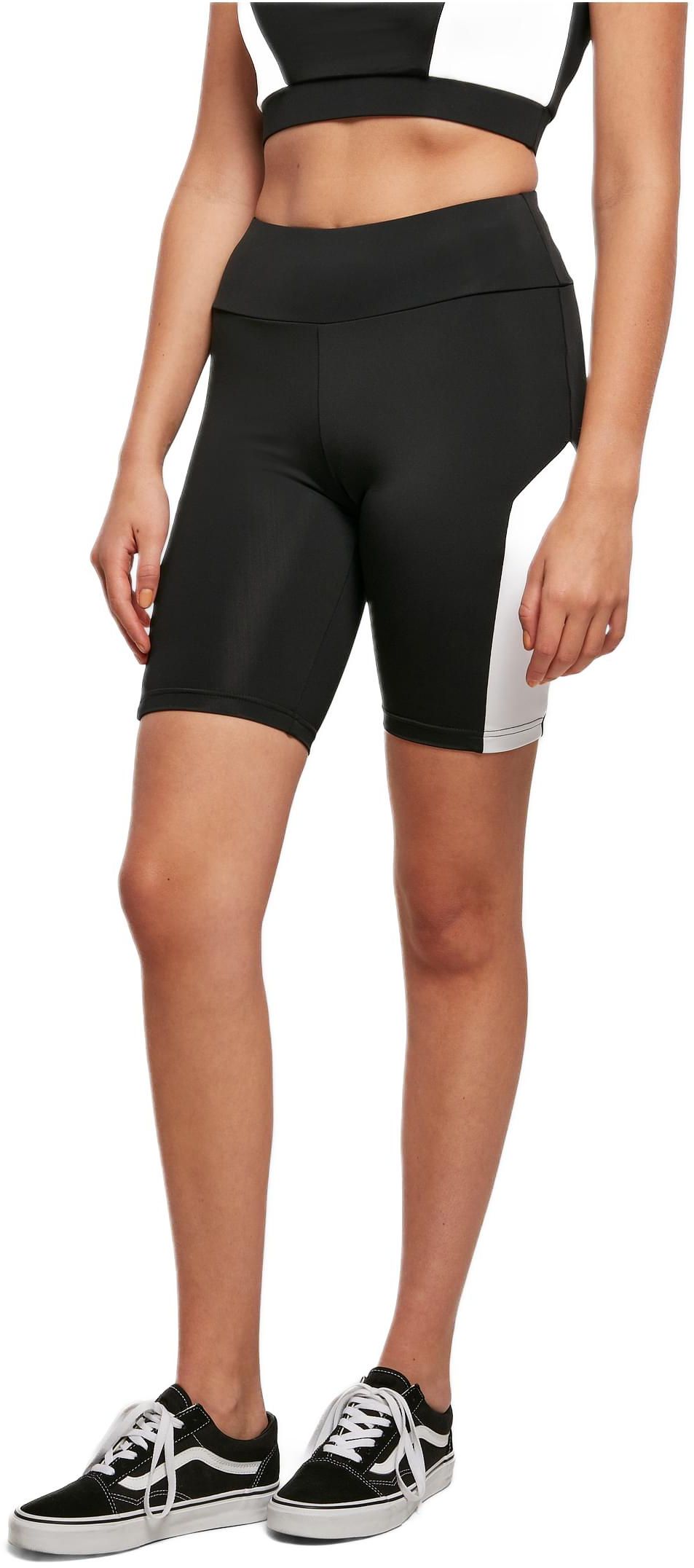 Γυναικείο Ποδηλατικό Σορτς TB5021 Urban Classics Black/White - Urban Classics - 