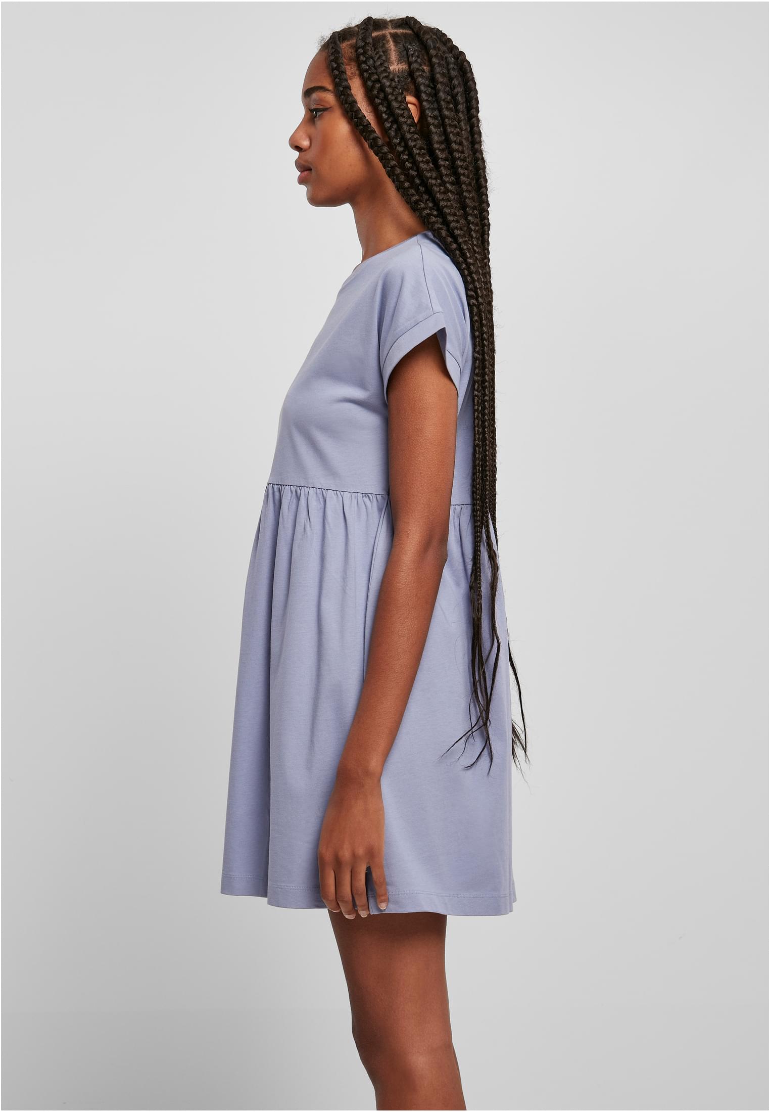 Γυναικείο Φόρεμα TB5040 Urban Classics Organic Empire Valance Tee Dress violablue