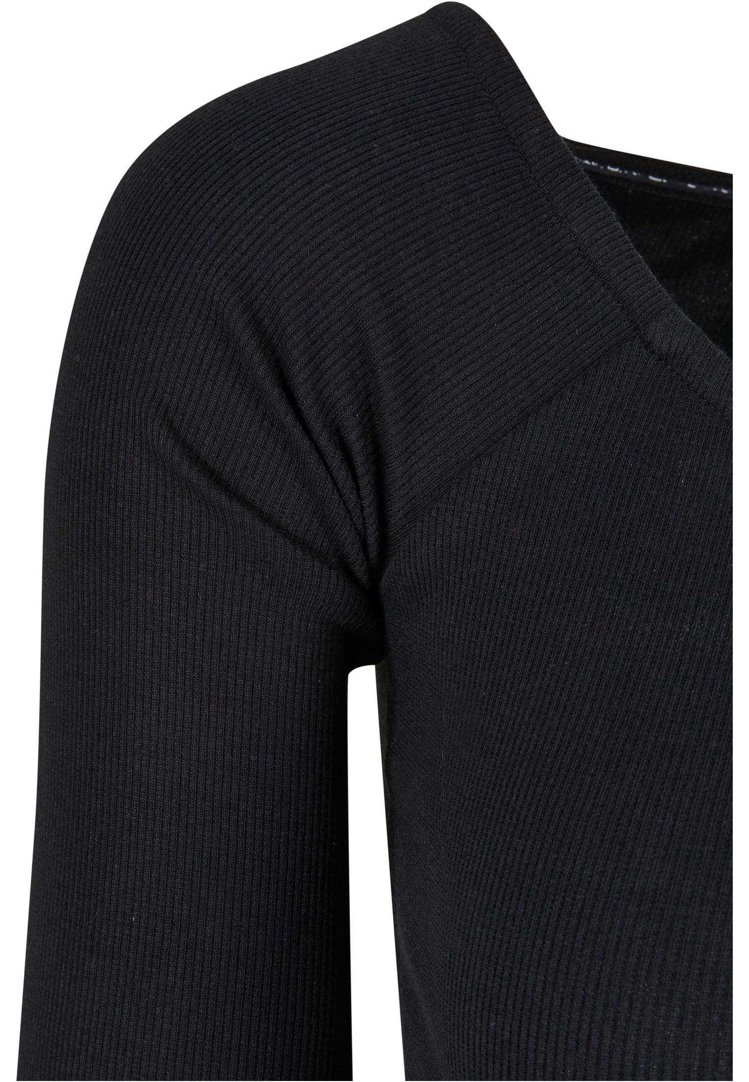 Γυναικεία Μακρυμάνικη Μπλούζα Rib TB5416-00007 Urban Classics Black Black